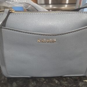 Nine West Gray Crossbody Bag